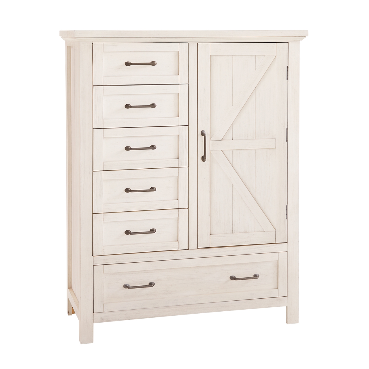 westwood baby westfield nightstand in brushed white Hudson's