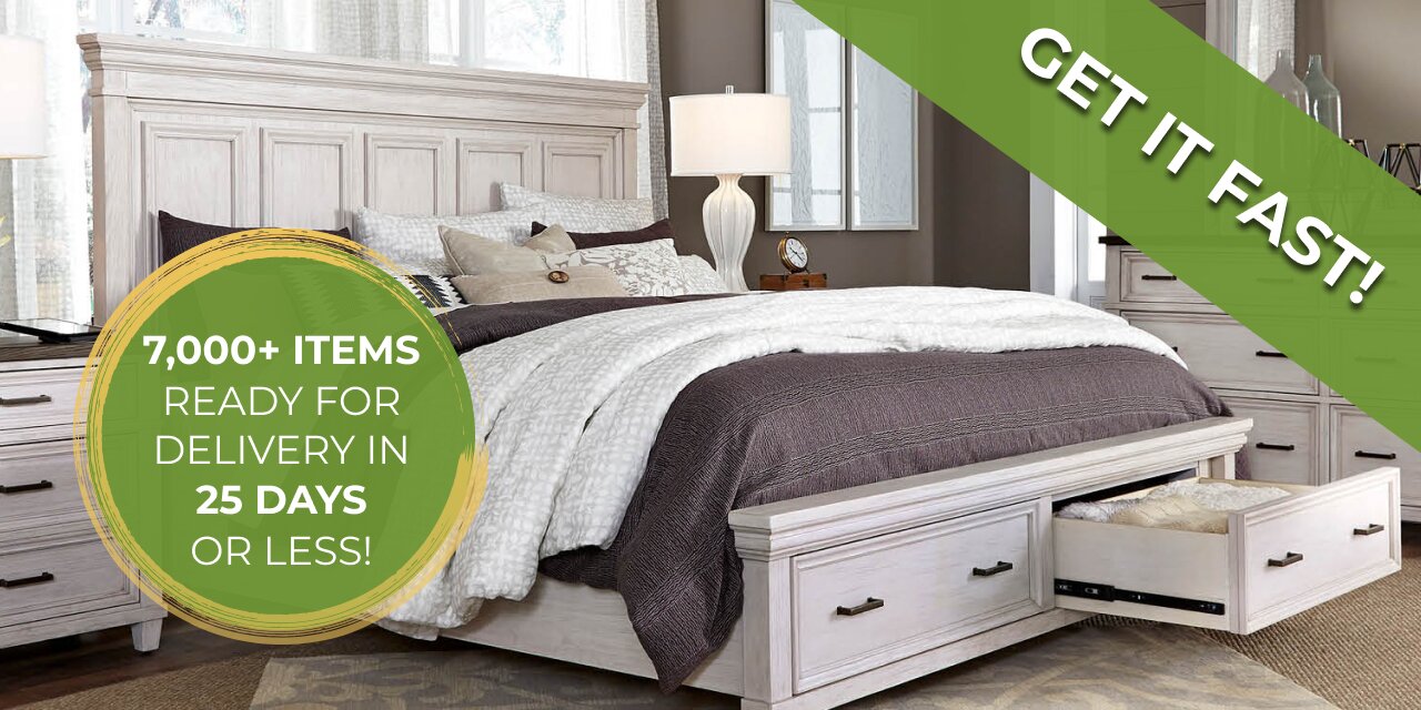 Get it fast! Over 7000 items ready for delivery in 25 days or less!