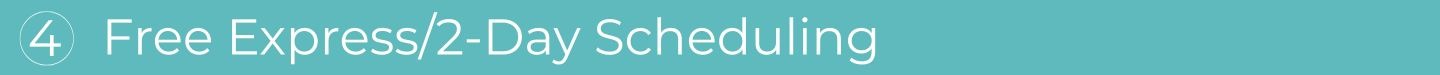 Free Express/2-Day Scheduling