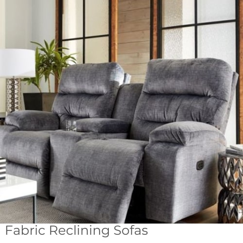 Fabric Reclining Sofas
