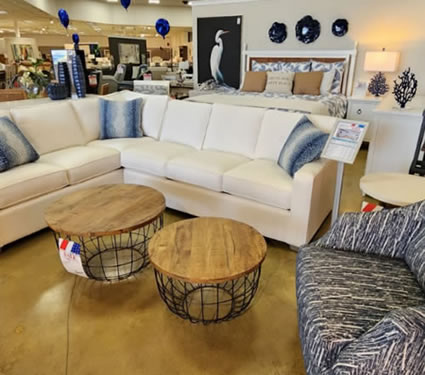 Hudson's Furniture Ocala FL showroom