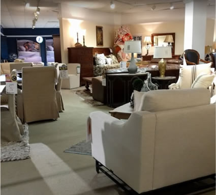 Hudson's Furniture Ocoee FL showroom