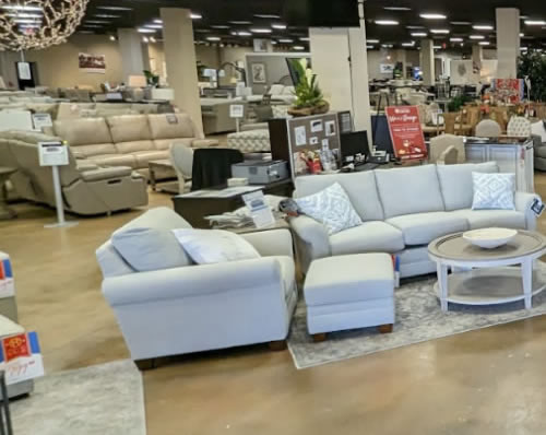 Hudson's Furniture Bradenton FL showroom