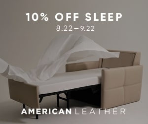 American Leather Sleeper Sofa Sale - Save 10%