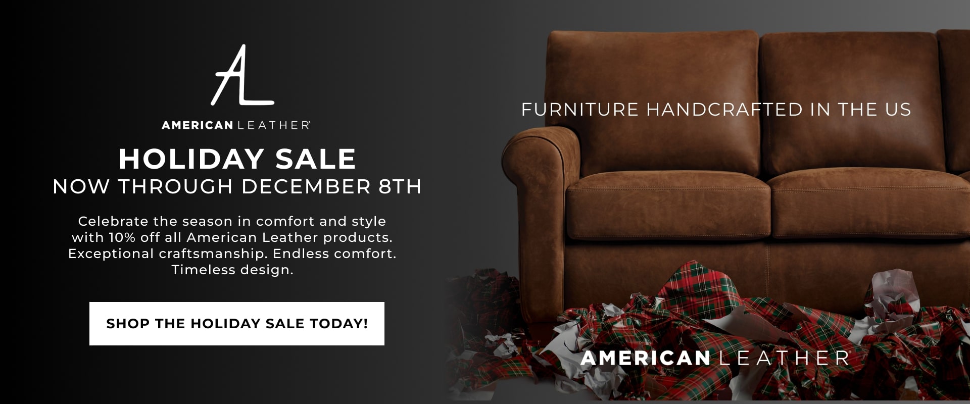 American Leather Holiday Sale