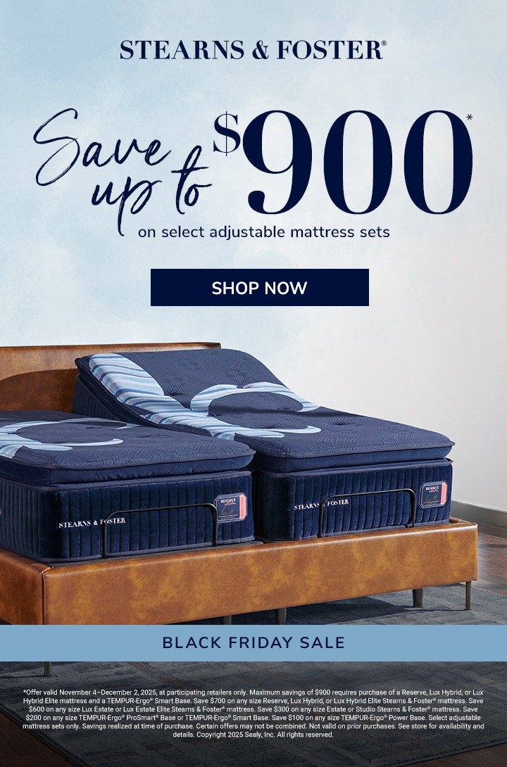 Stearns & Foster Mattress Sale