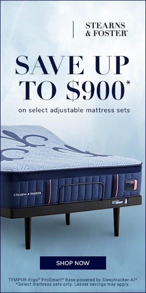 Stearns & Foster Mattress Sale