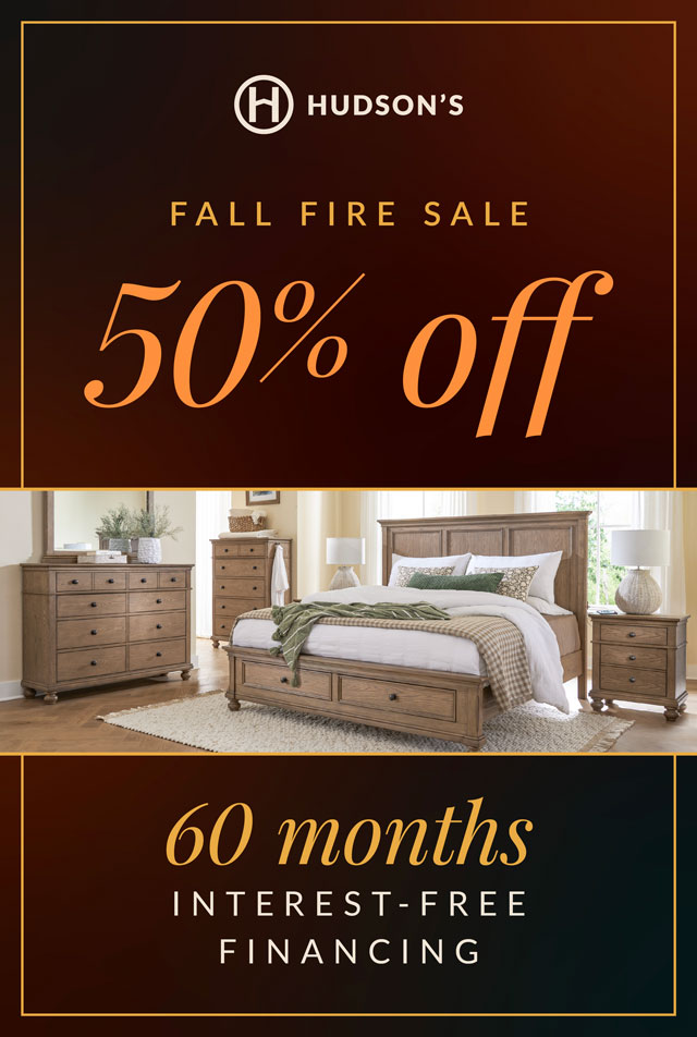 Up to 50% off and 60 months interest free financing