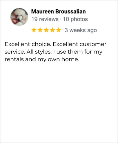 Hudson's Furniture Melbourne FL 5-star review