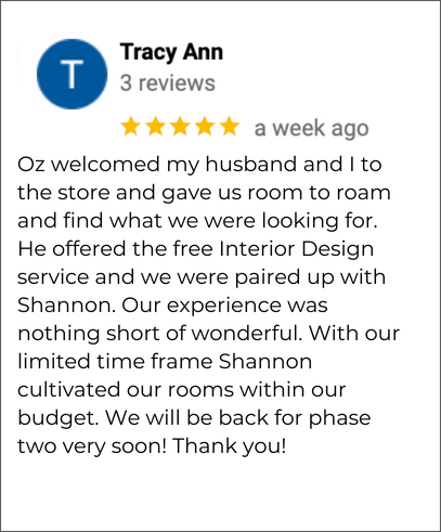 Hudson's Furniture St. Petersburg / Pinellas Park FL 5-star review