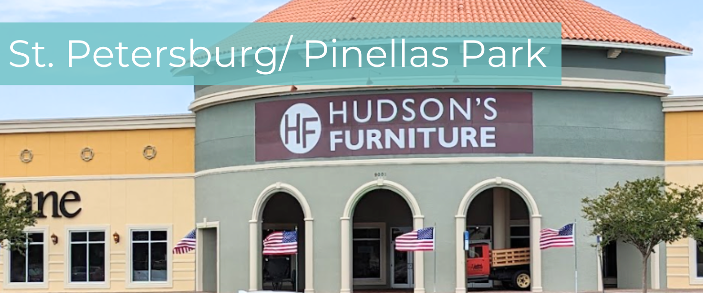 Hudson's Furniture St. Petersburg / Pinellas Park FL showroom street view