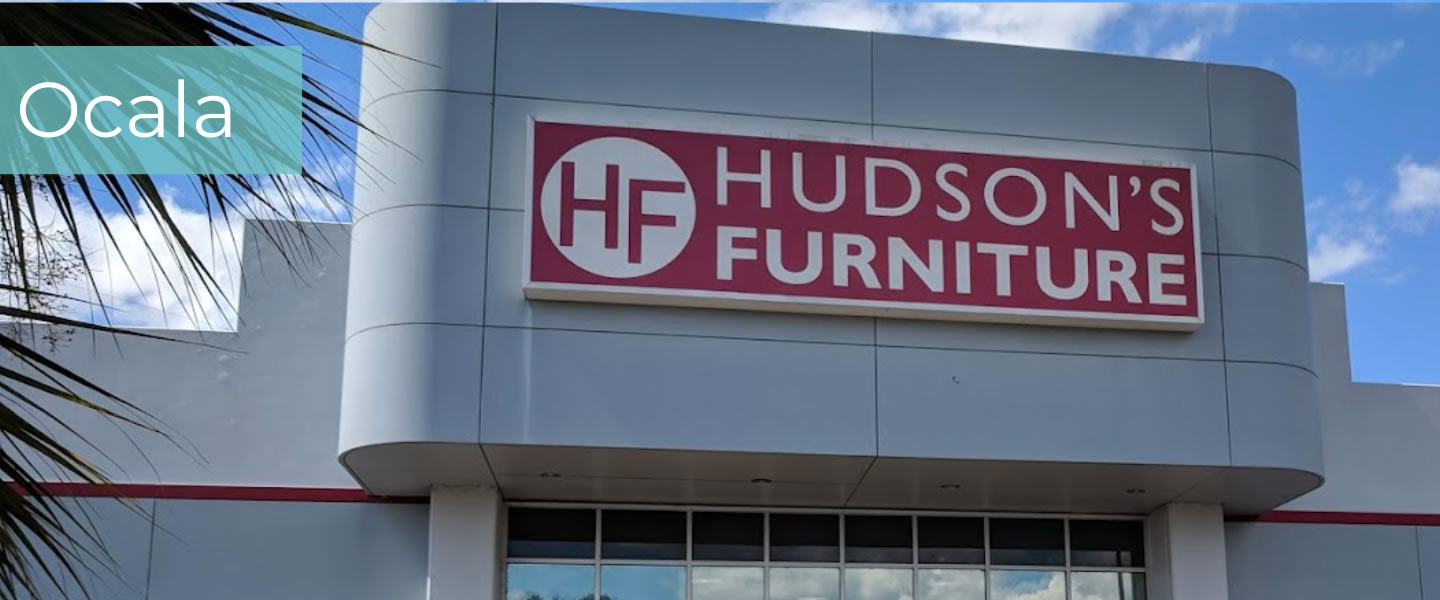 Hudson's Furniture Ocala FL showroom street view