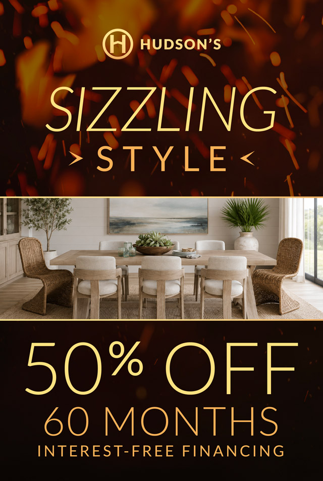 Up to 50% off and 60 months interest free financing