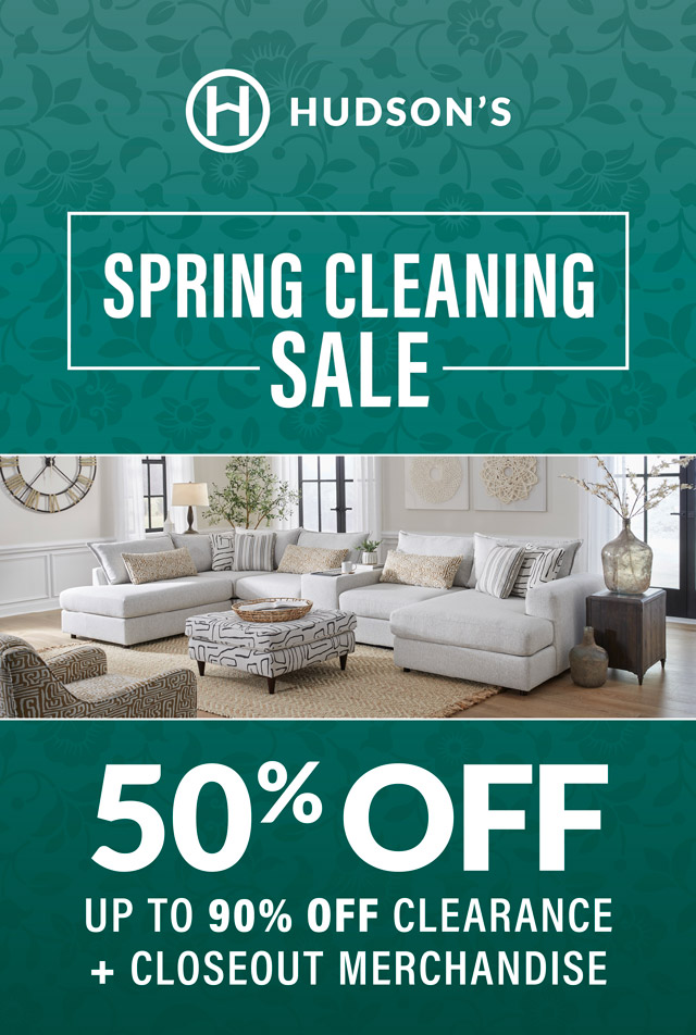 Spring Cleaning Sale! Up to 50% off and 60 months interest free financing