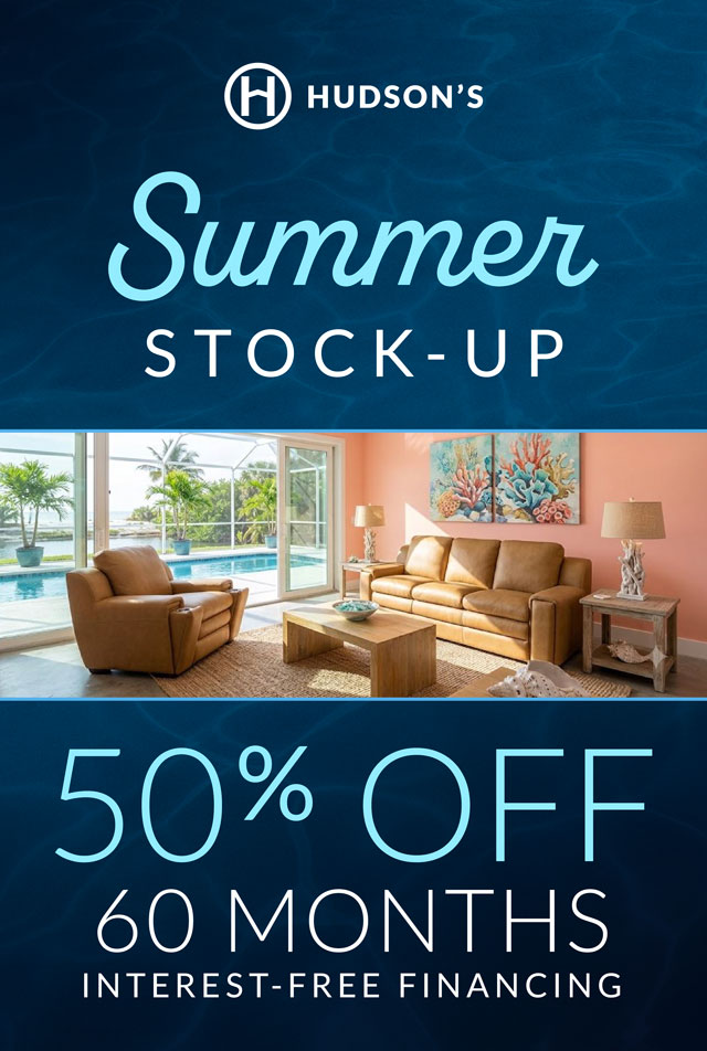 Up to 50% off and 60 months interest free financing
