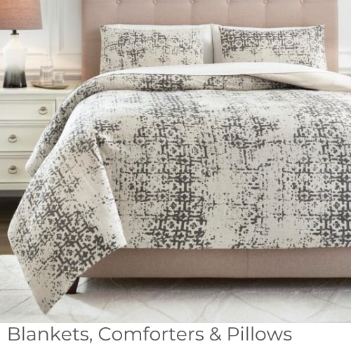 Blankets, Comforters & Pillows