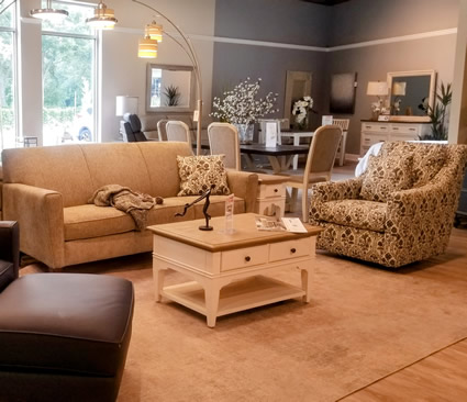 Hudson's Furniture Ocoee FL showroom