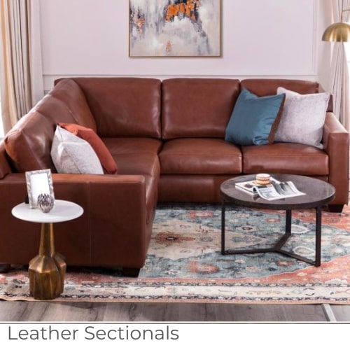 Leather Sectionals