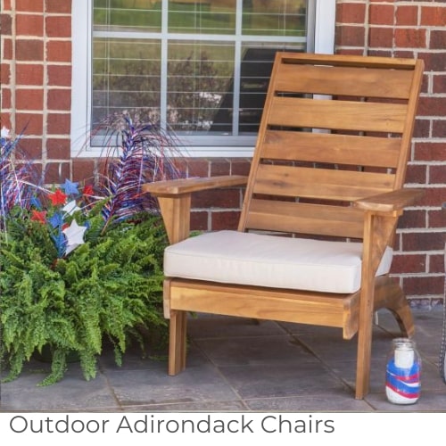 Outdoor Adirondack Chairs