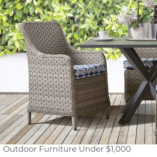 Outdoor Furniture Under $1,000
