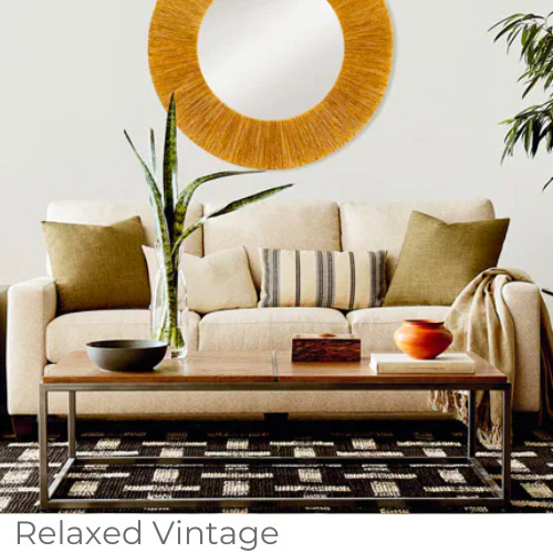 Relaxed Vintage Style Furniture